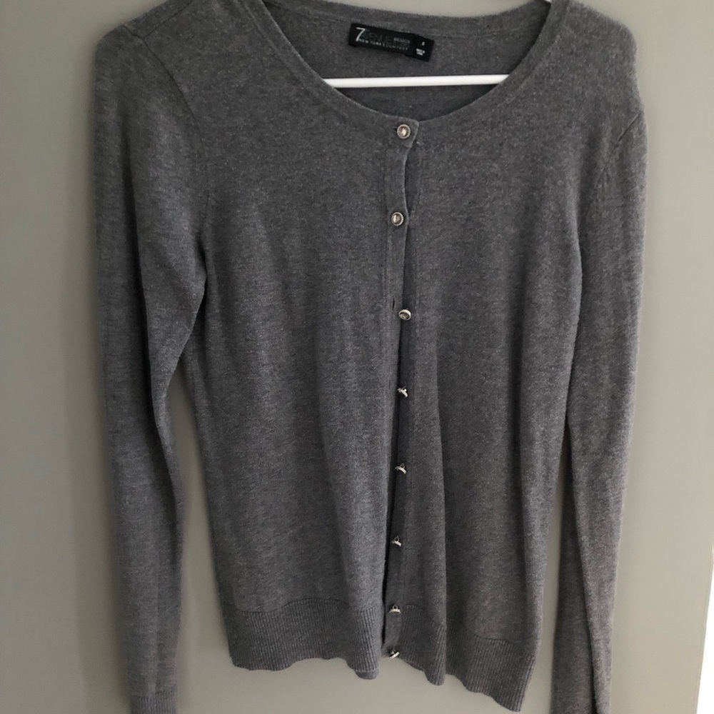 Grey Cardigan